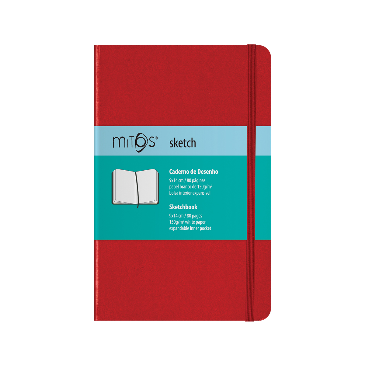 MITOS® SKETCH-Caderno Desenho(9x14cm)80pg